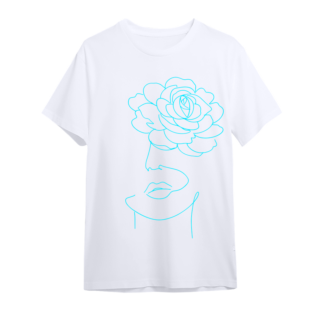 Flower Face Box Tee